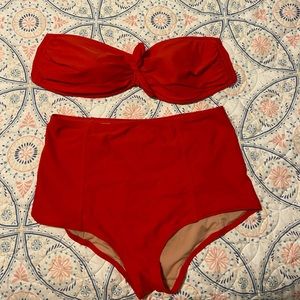 J Crew High Waisted Bikini